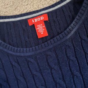 Medium, navy sweater